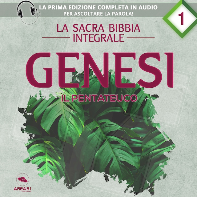 Copertina del libro per La sacra Bibbia integrale. Genesi – Il Pentateuco