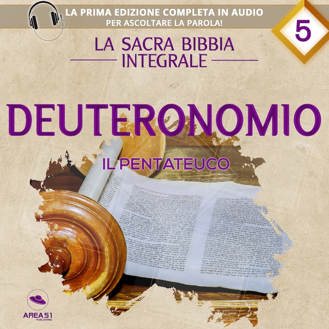 Boekomslag van La sacra Bibbia integrale. Deuteronomio – Il Pentateuco