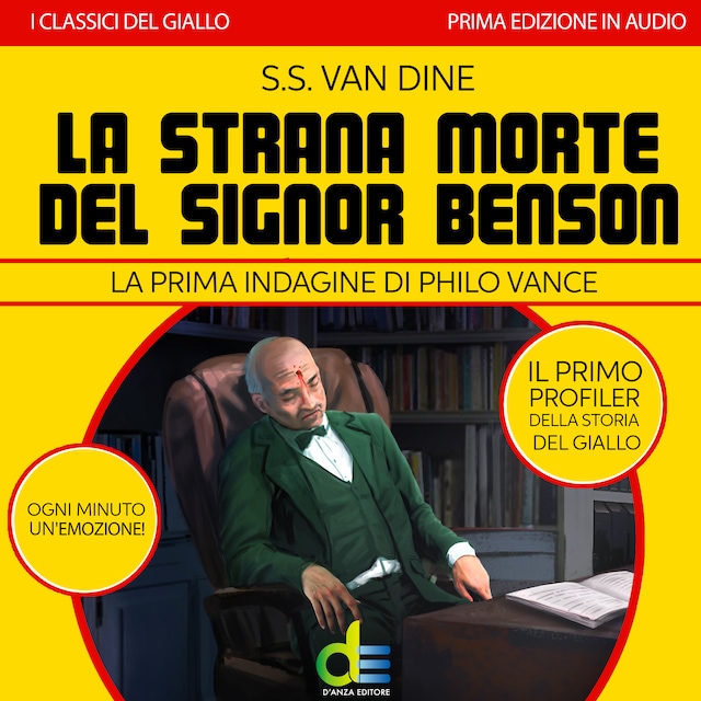 Book cover for La strana morte del signor Benson