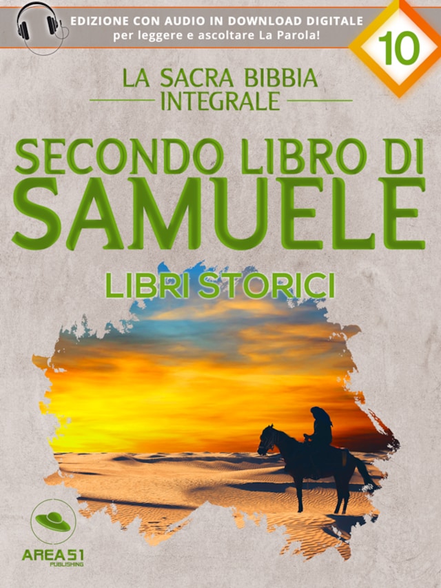 Okładka książki dla La Sacra Bibbia - Libri storici - Secondo libro di Samuele