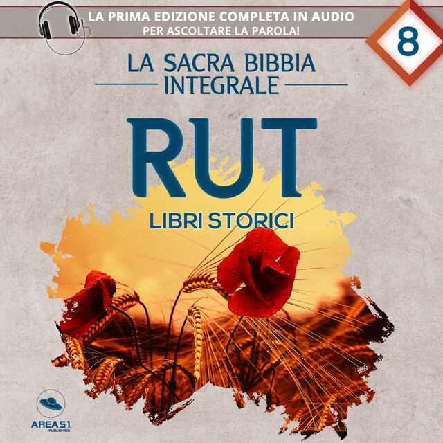 Book cover for La sacra Bibbia integrale. Rut – Libri storici