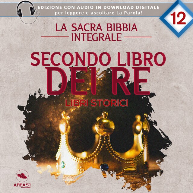 Book cover for La sacra Bibbia integrale. Secondo Libro dei Re – Libri storici