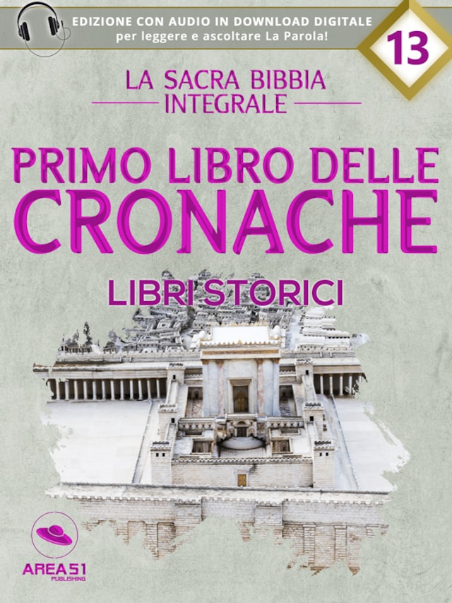 Okładka książki dla La Sacra Bibbia - Libri storici - Primo libro delle Cronache