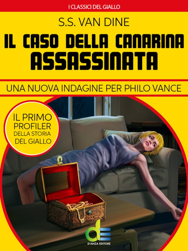 Couverture de livre pour Il caso della canarina assassinata