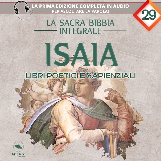 Buchcover für La sacra Bibbia integrale. Libro di Isaia