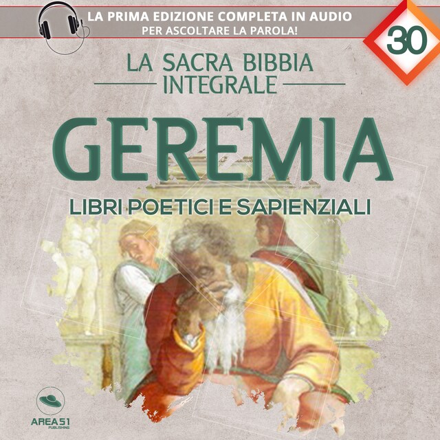 Portada de libro para La sacra Bibbia integrale. Libro Di Geremia