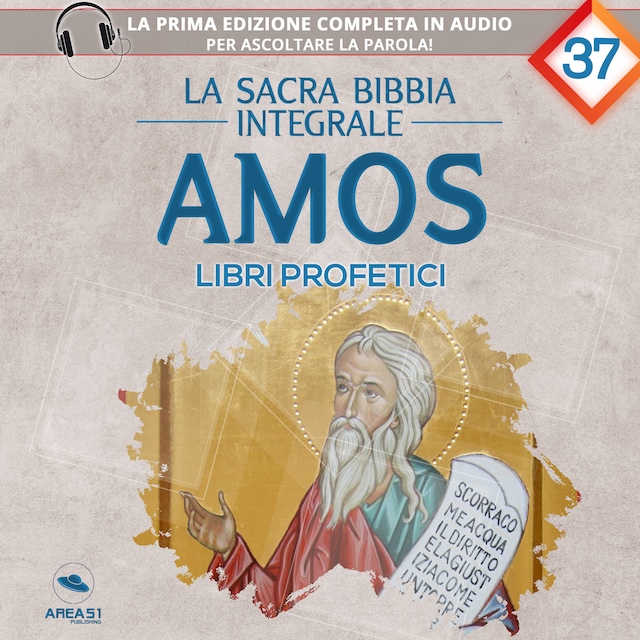 Book cover for La sacra Bibbia integrale. Libro Di Amos