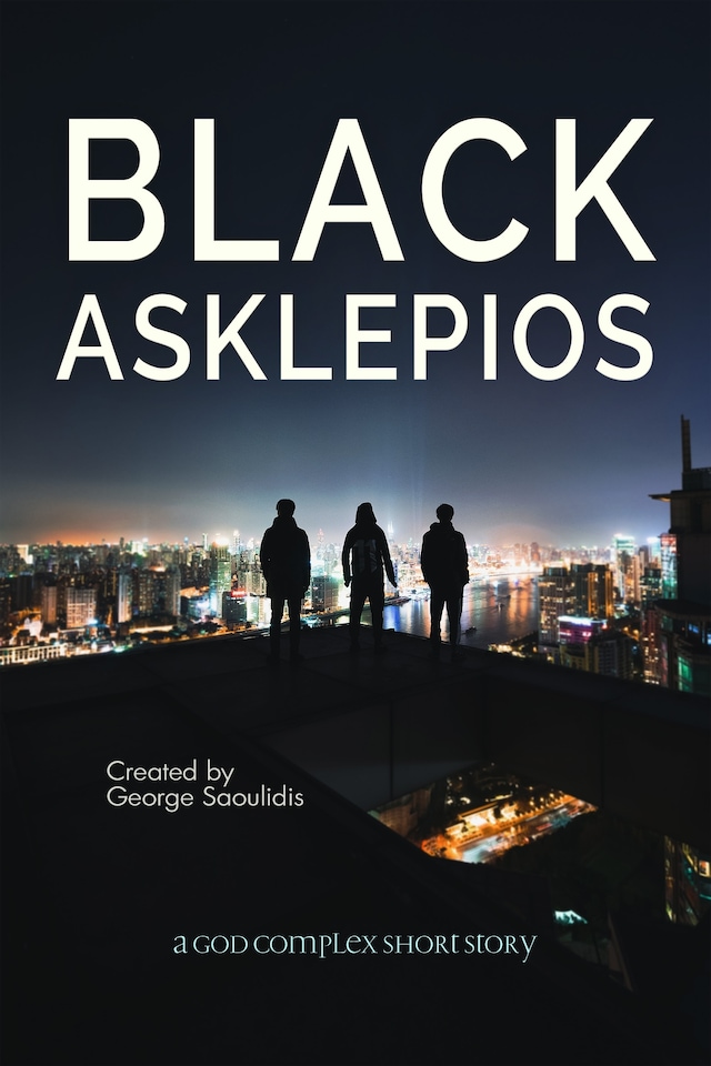 Kirjankansi teokselle Black Asklepios
