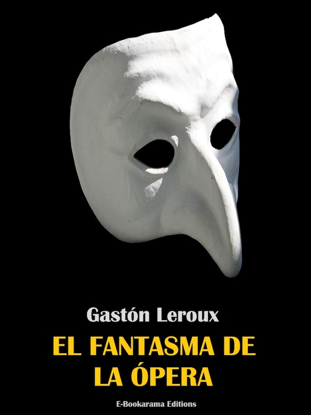 Okładka książki dla El fantasma de la ópera