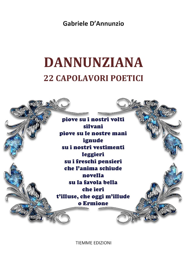 Book cover for Dannunziana: 22 capolavori poetici