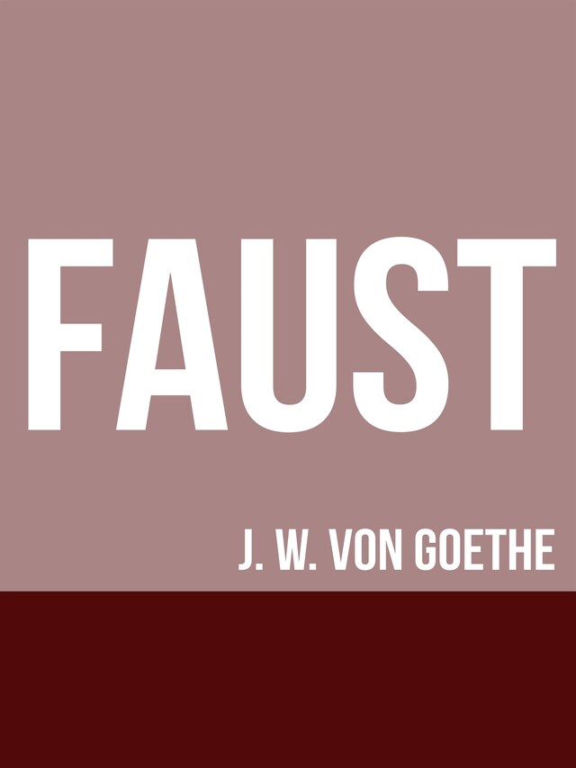Couverture de livre pour Faust