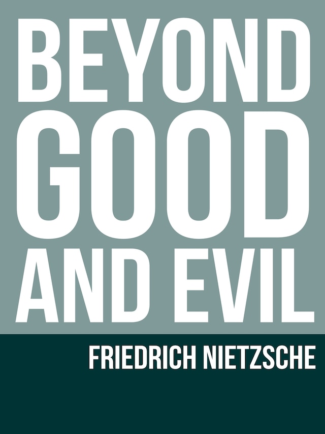 Book cover for Beyond Good and Evil