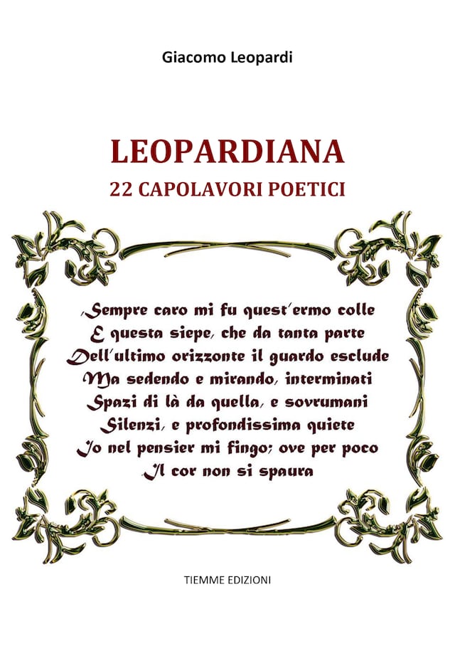 Okładka książki dla Leopardiana