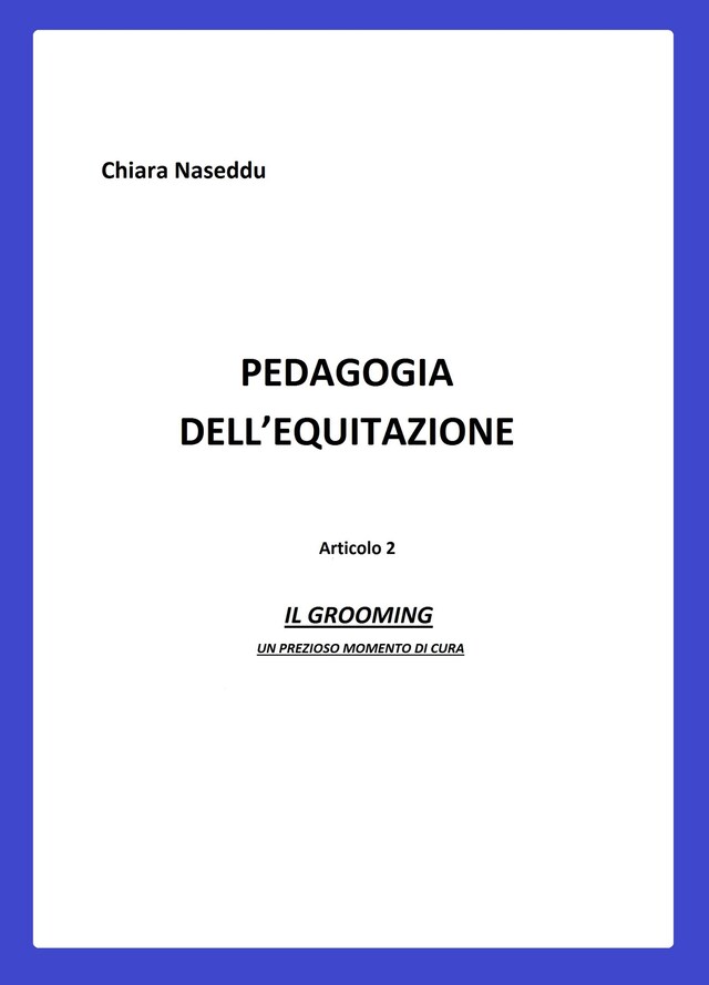 Bogomslag for Pedagogia dell' equitazione 2