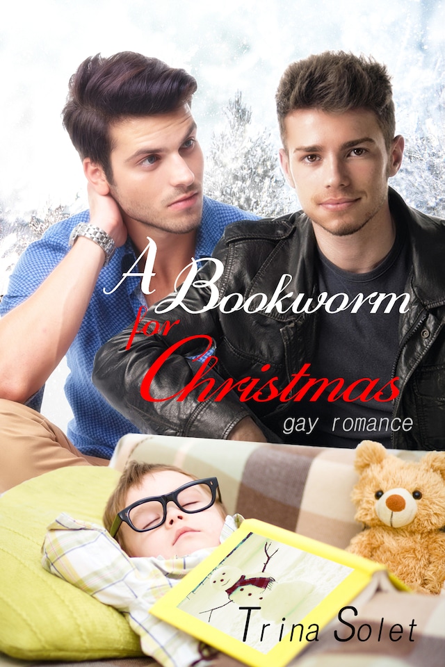 Book cover for A Bookworm for Christmas: Gay Romance