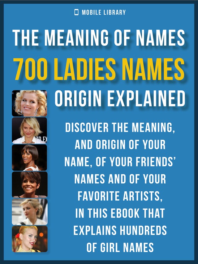 Book cover for Meaning of Ladies Names