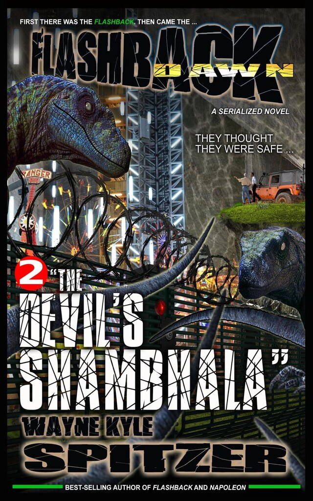 Book cover for Flashback Dawn (A Serialized Novel), Part 2: "The Devil's Shambhala"