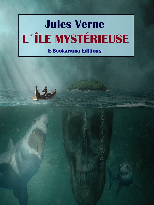 Kirjankansi teokselle L'île mystérieuse