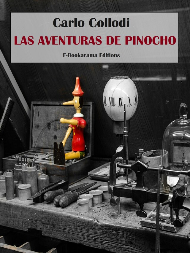 Portada de libro para Las aventuras de Pinocho