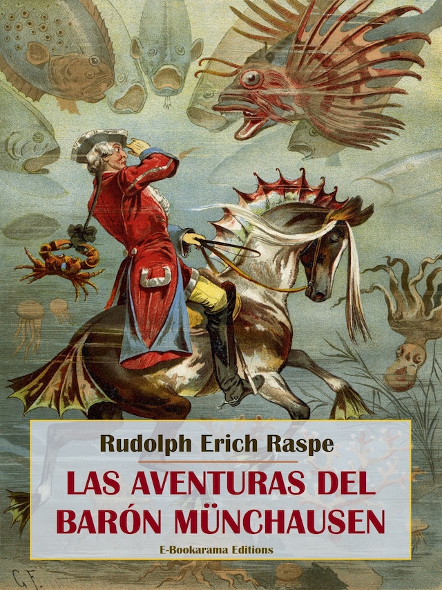 Book cover for Las aventuras del barón Münchausen