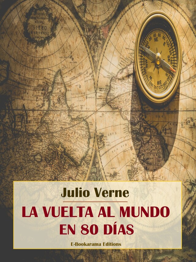 Couverture de livre pour La vuelta al mundo en 80 días