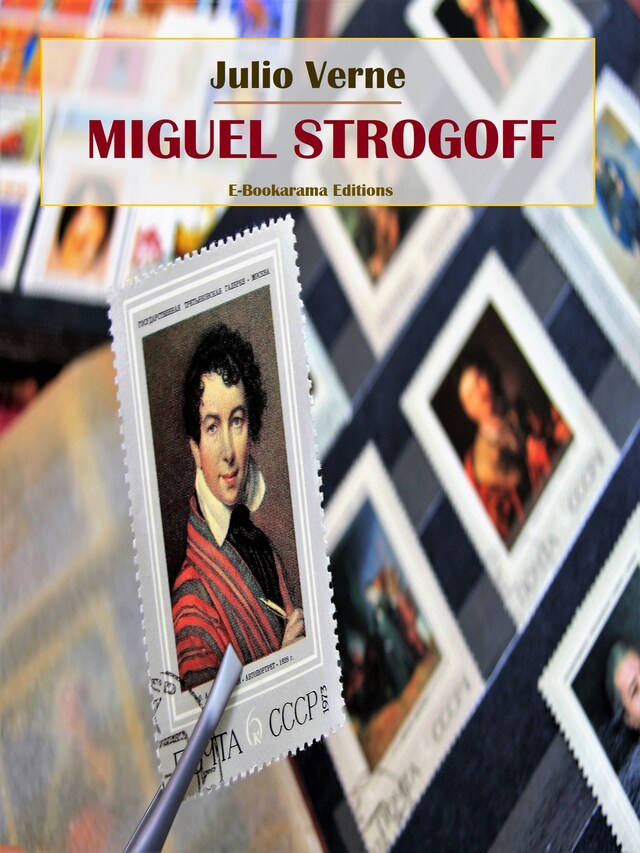Couverture de livre pour Miguel Strogoff