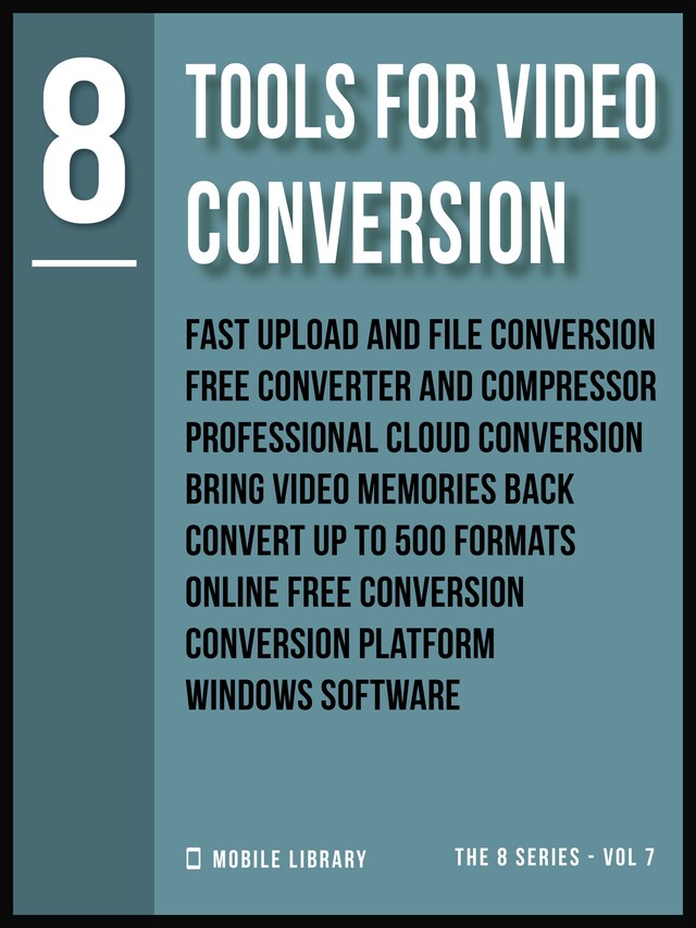 Buchcover für Tools For Video Conversion 8