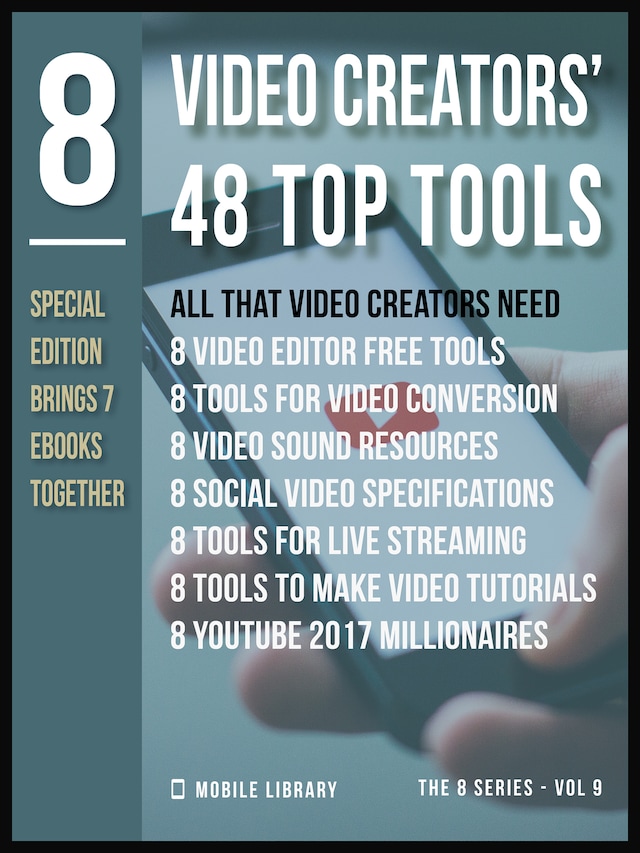 Okładka książki dla Video Creators 48 Top Tools