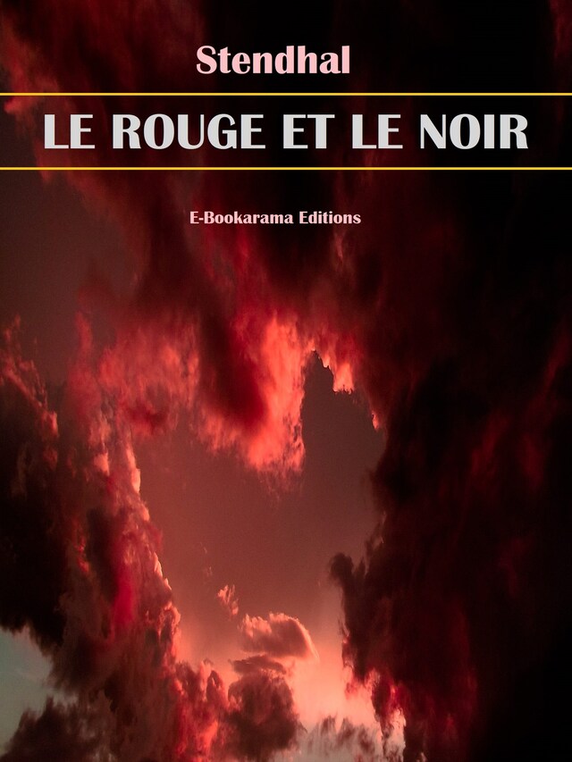 Portada de libro para Le Rouge et le Noir