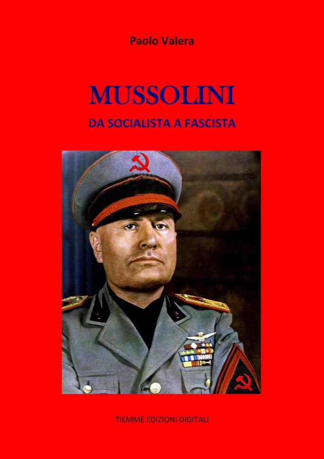 Copertina del libro per Mussolini