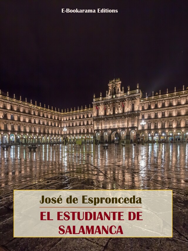 Book cover for El estudiante de Salamanca