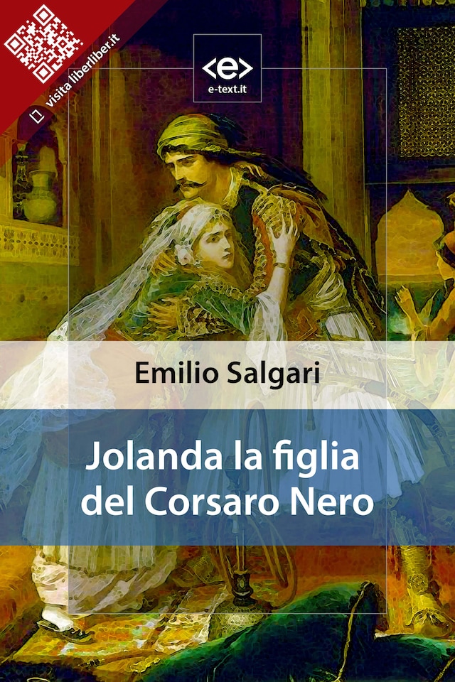 Kirjankansi teokselle Jolanda la figlia del Corsaro Nero