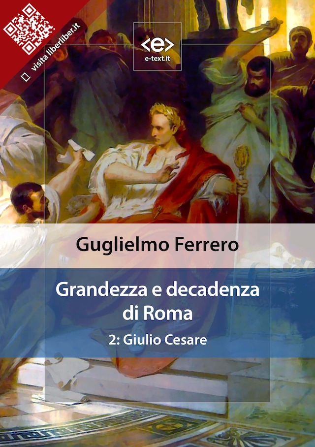 Book cover for Grandezza e decadenza di Roma. 2: Giulio Cesare