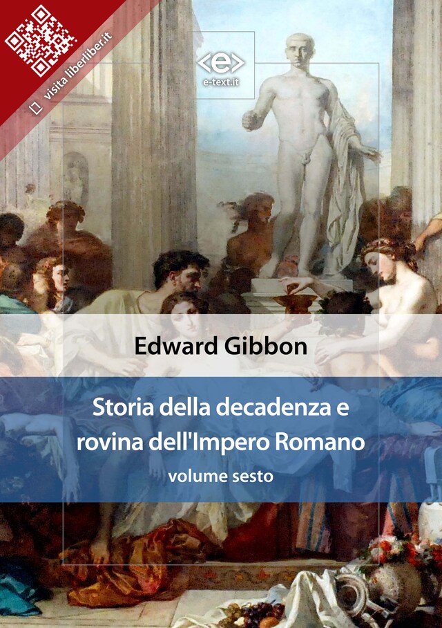 Okładka książki dla Storia della decadenza e rovina dell'Impero Romano, volume sesto
