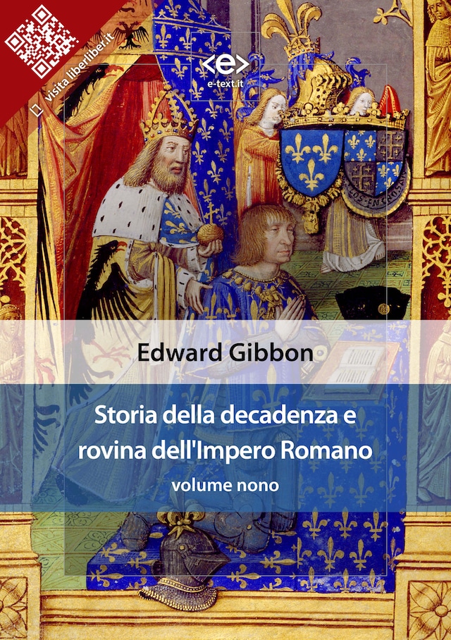 Book cover for Storia della decadenza e rovina dell'Impero Romano, volume 9
