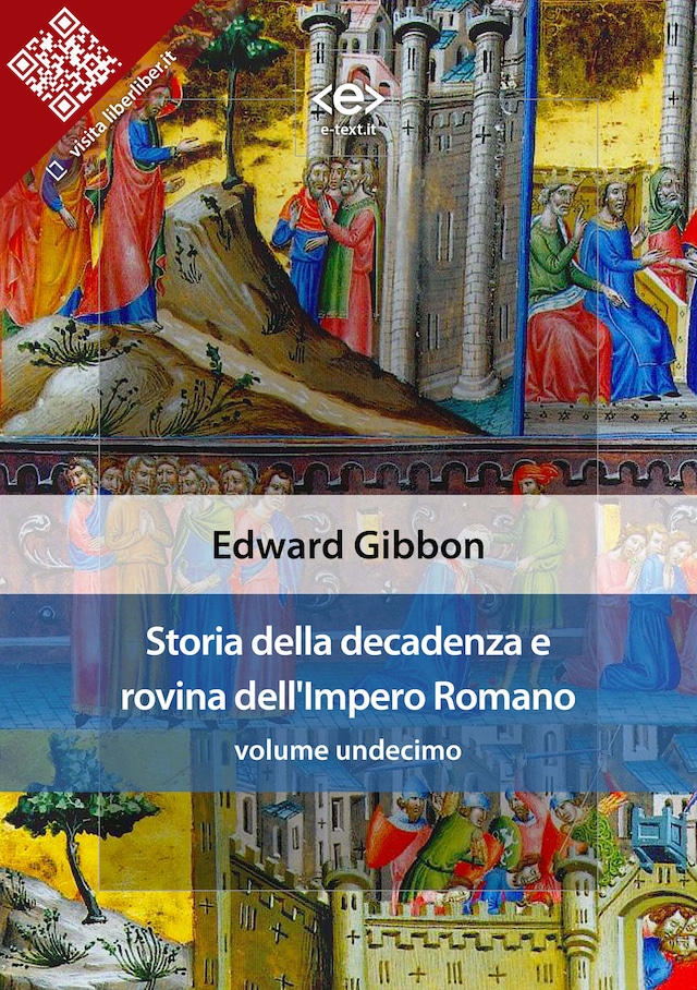 Book cover for Storia della decadenza e rovina dell'Impero Romano, volume 11