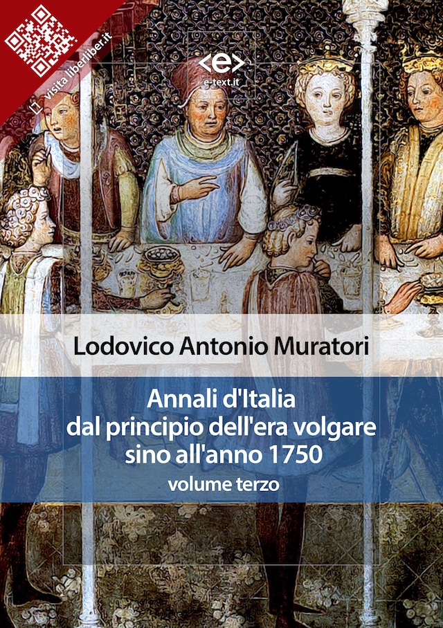 Book cover for Annali d'Italia dal principio dell'era volgare sino all'anno 1750 - volume terzo