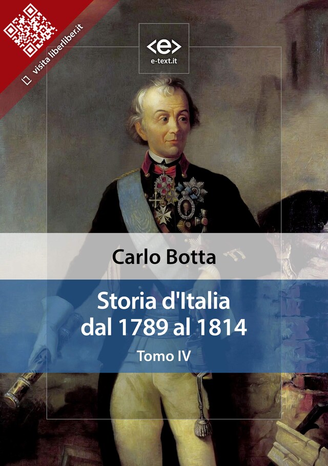 Storia d'Italia dal 1789 al 1814. Tomo IV