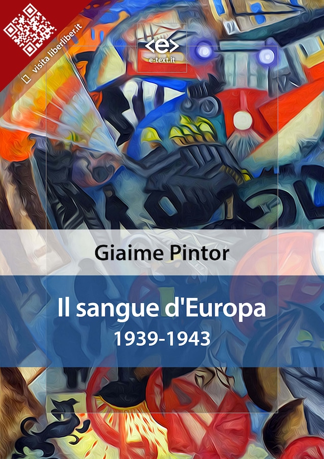Book cover for Il sangue d’Europa: 1939-1943