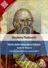 Storia della letteratura italiana del cav. Abate Girolamo Tiraboschi – Tomo 4. – Parte 2