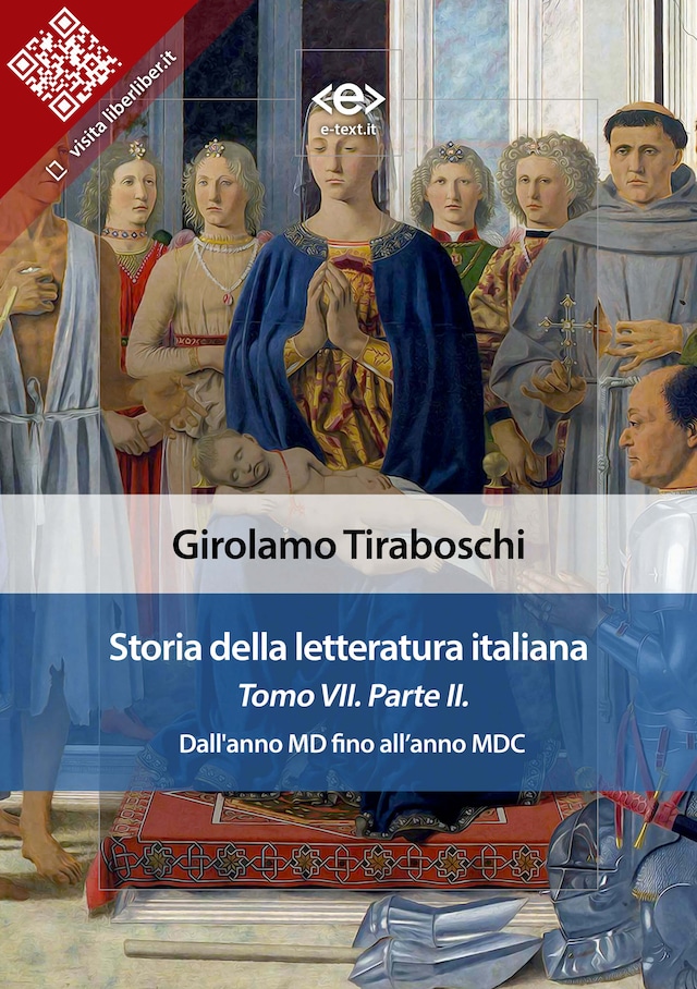 Storia della letteratura italiana del cav. Abate Girolamo Tiraboschi – Tomo 7. – Parte 2