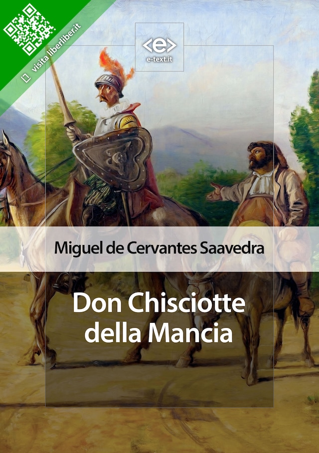 Book cover for Don Chisciotte della Mancia