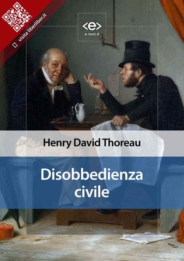 Book cover for Disobbedienza civile