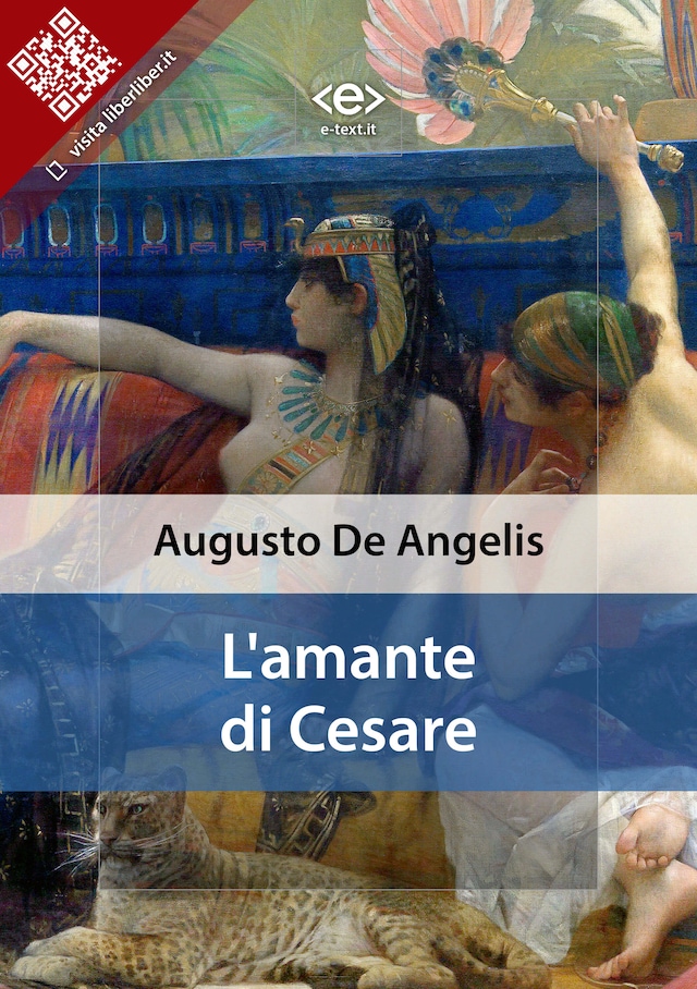 Book cover for L'amante di Cesare