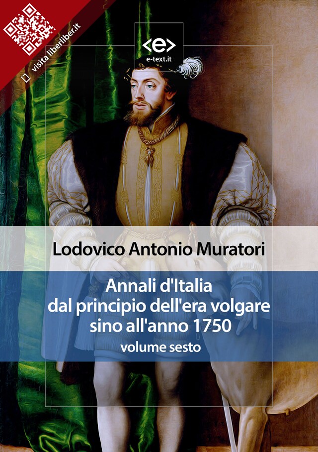 Book cover for Annali d'Italia dal principio dell'era volgare sino all'anno 1750 - volume sesto