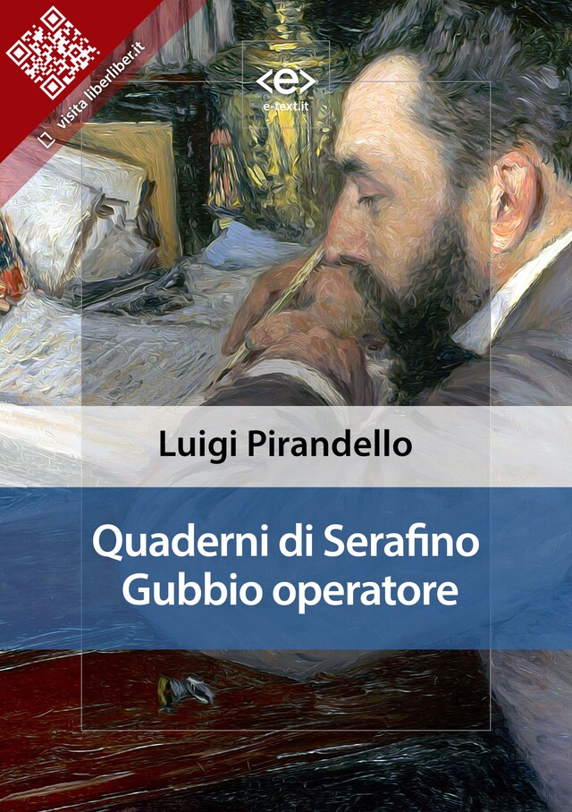 Buchcover für Quaderni di Serafino Gubbio operatore