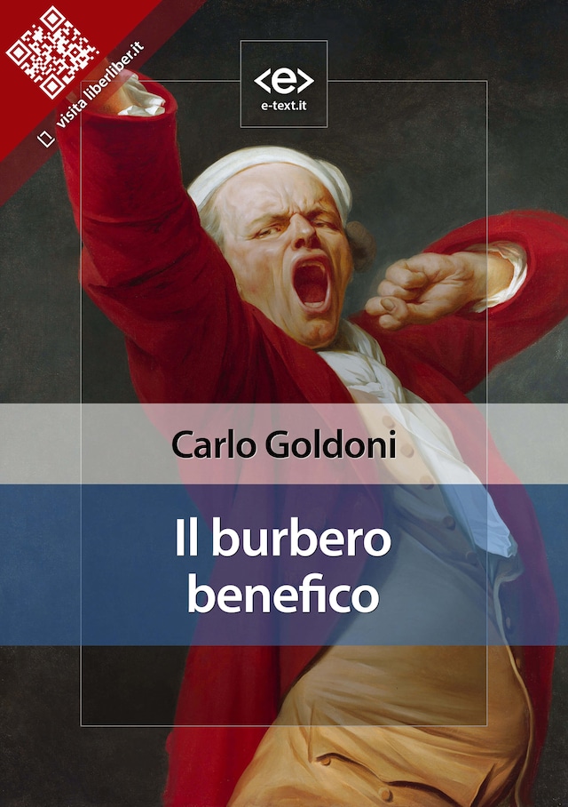 Book cover for Il burbero benefico