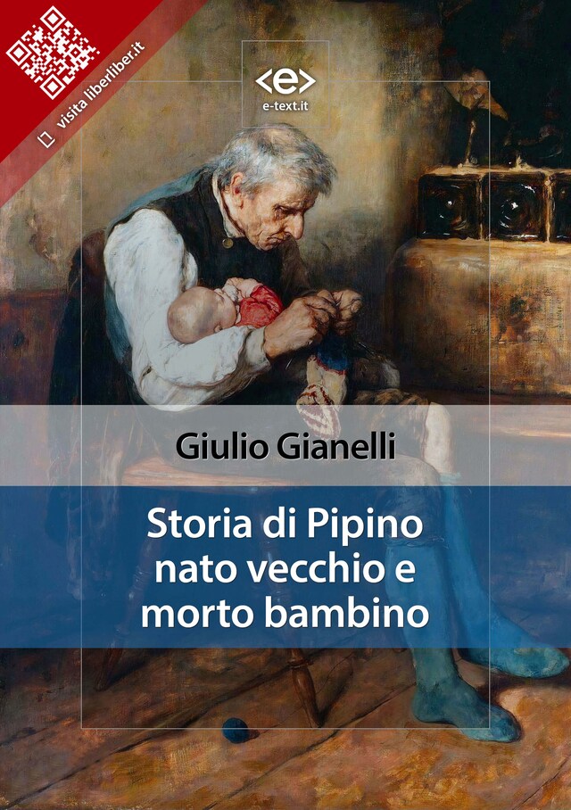 Book cover for Storia di Pipino nato vecchio e morto bambino