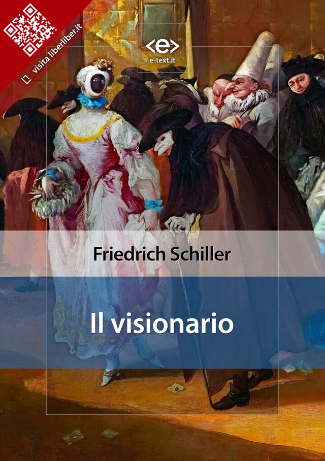 Book cover for Il visionario