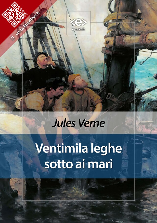 Copertina del libro per Ventimila leghe sotto ai mari